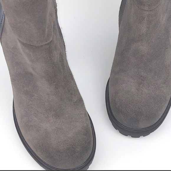 Sam Elderman ankle boots Grigio Gray. Size 7. Boho style, heel, sued. - Picture 6 of 9